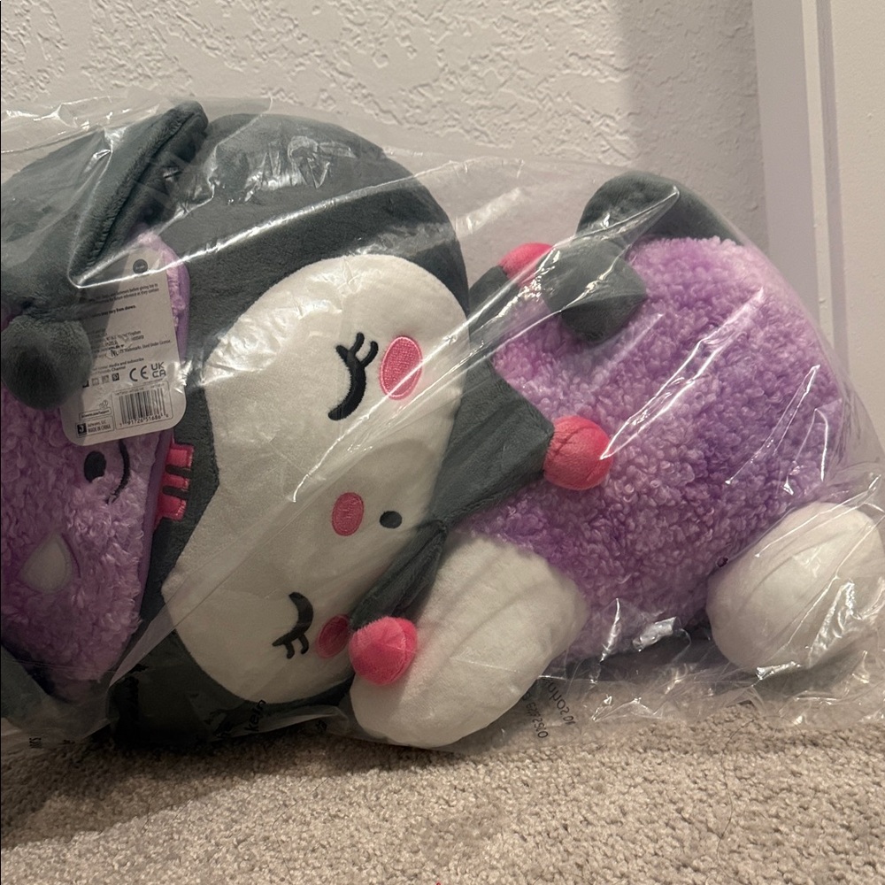 Hello Kitty Kuromi 15” Sleeping Plush